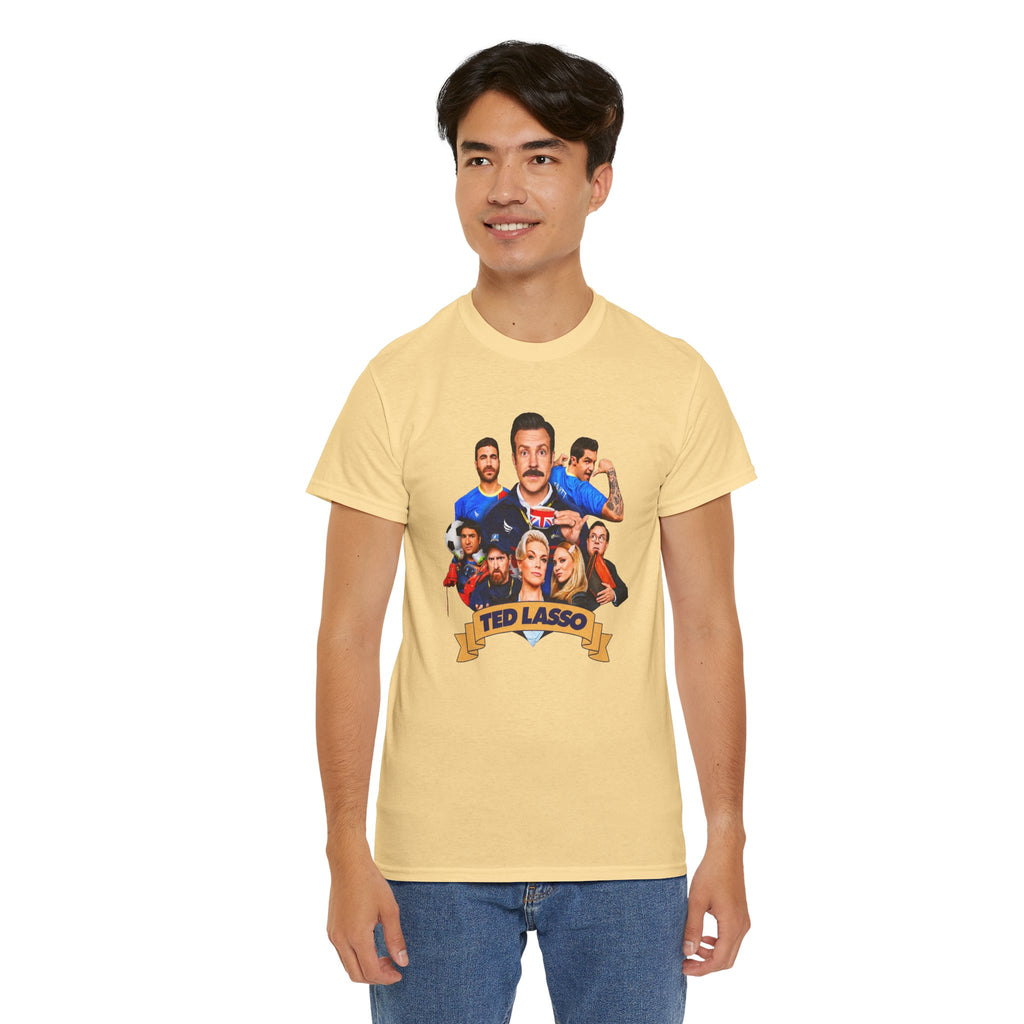 Ted Lasso Inspired Cast Graphic Tee — TV Show Fan Shirt