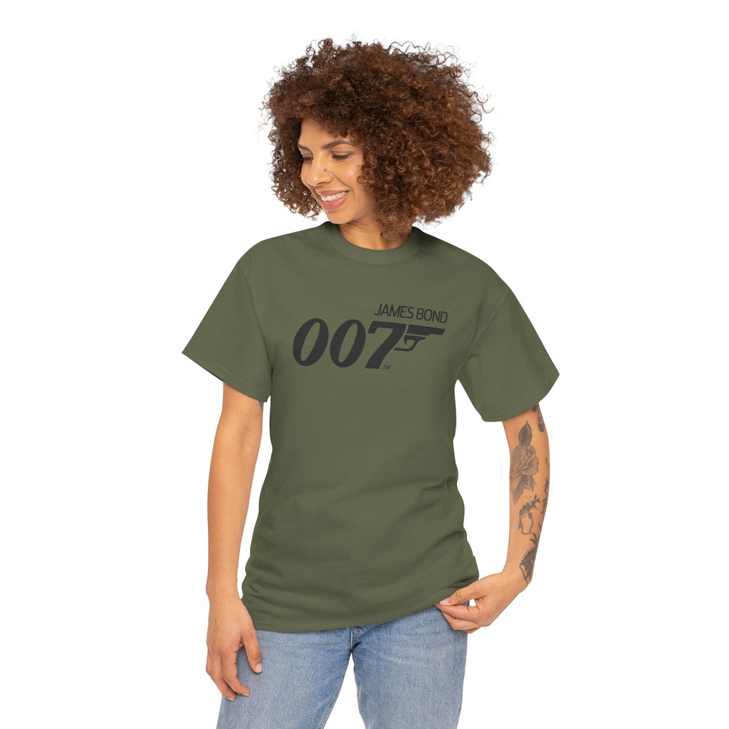 007 James Bond Logo T-Shirt — Classic Spy Movie Graphic Tee