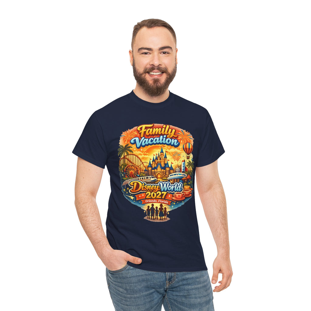 Family Vacation 2027 Tee — Theme Park Souvenir Shirt