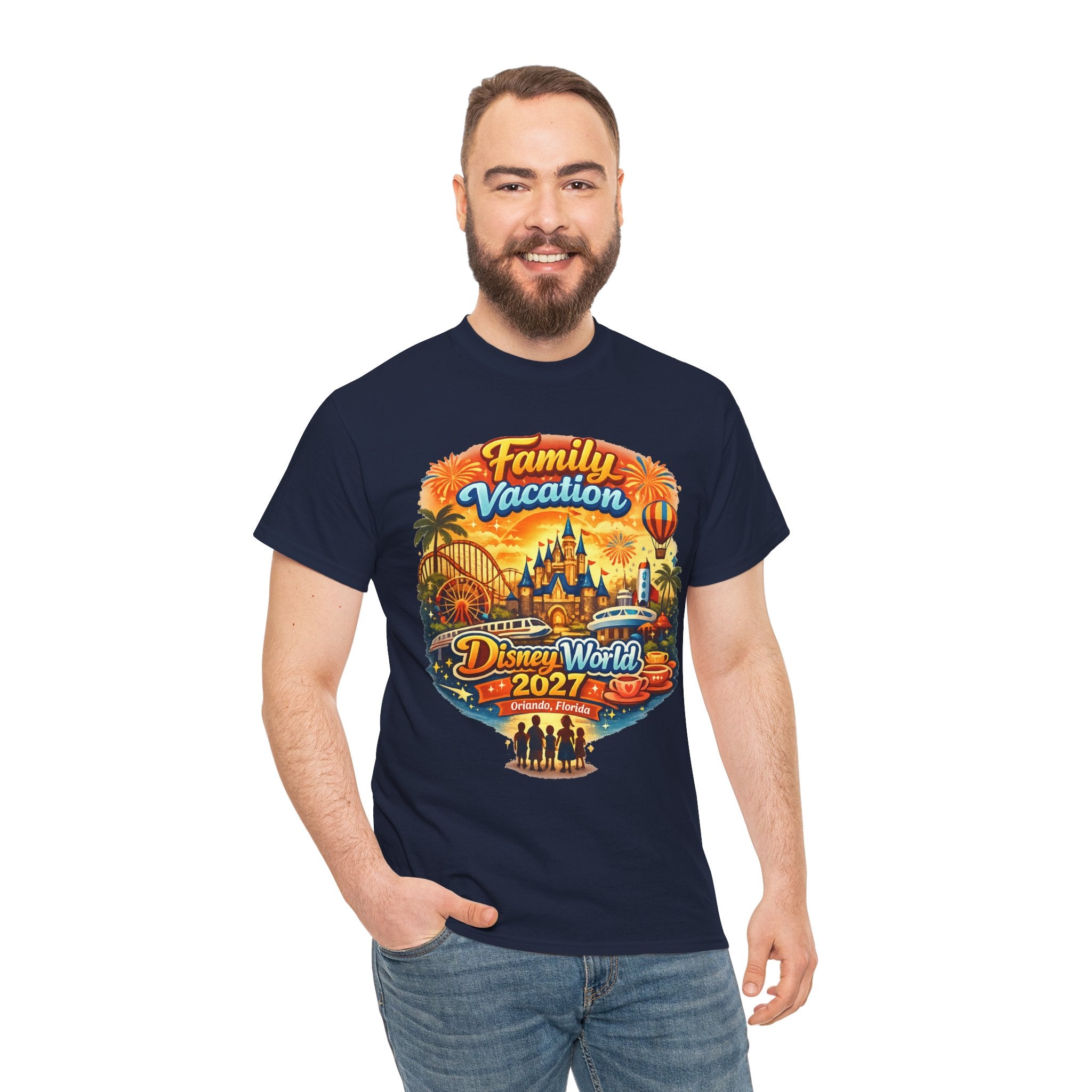 Family Vacation 2027 Tee — Theme Park Souvenir Shirt