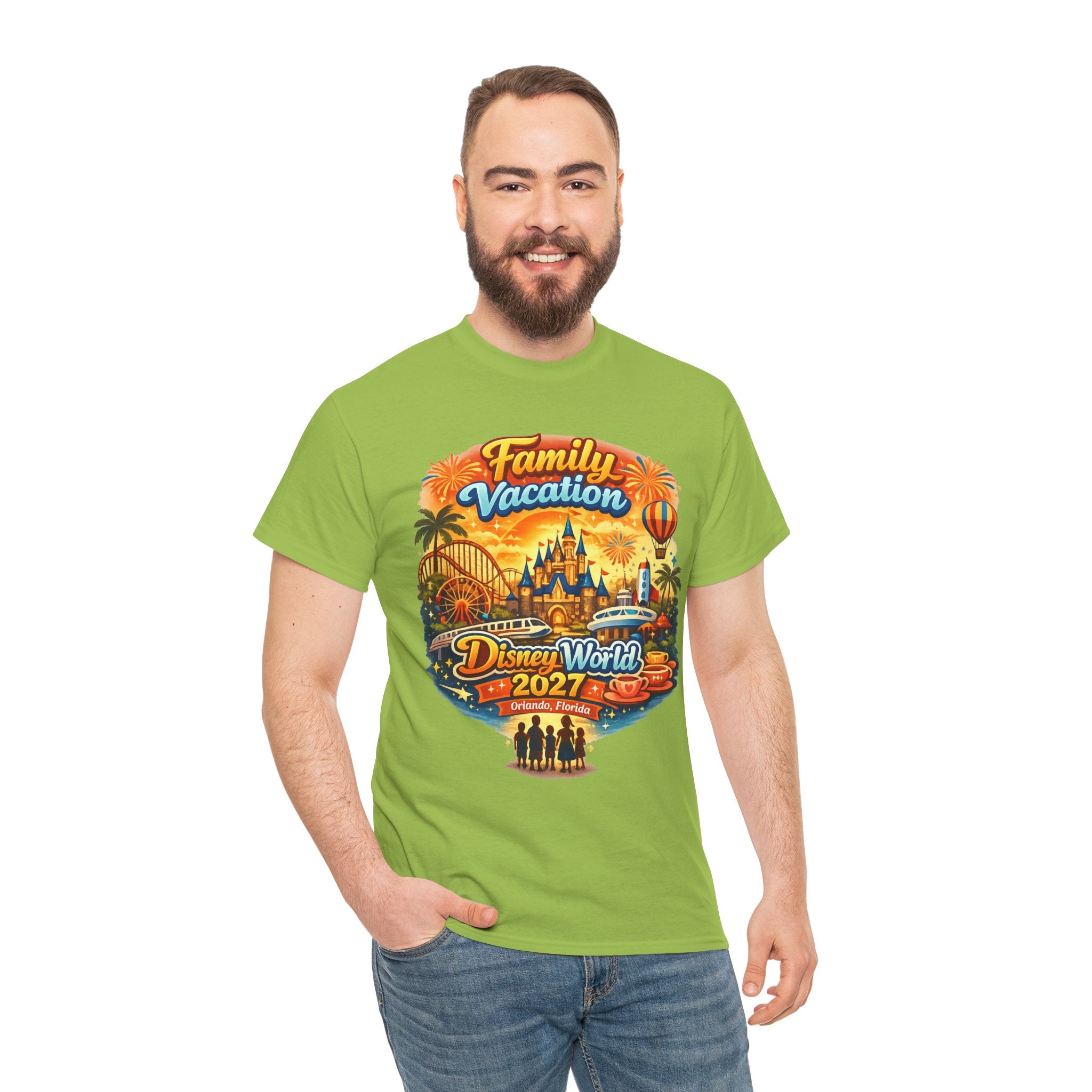 Family Vacation 2027 Tee — Theme Park Souvenir Shirt