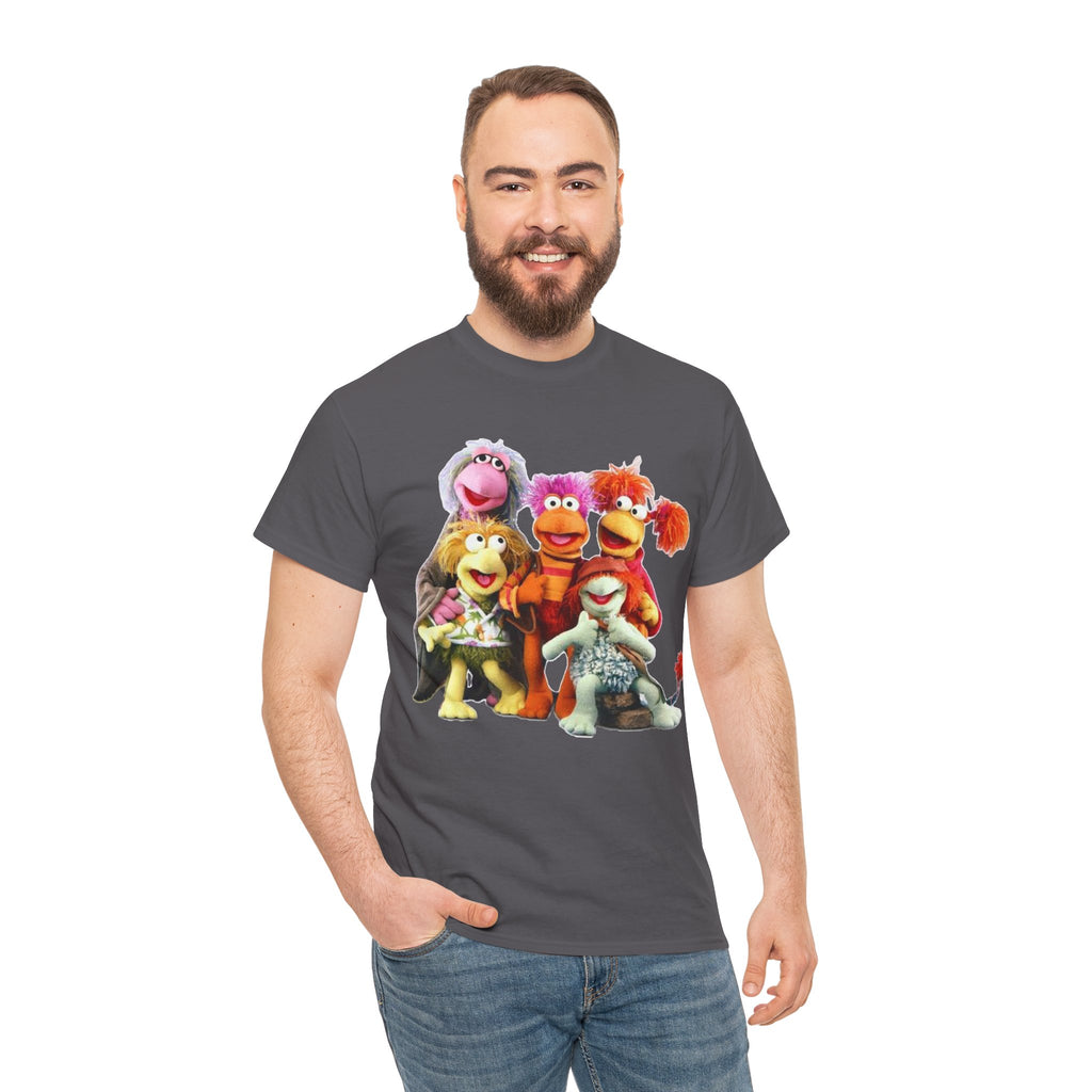 Fraggle Rock Characters T-Shirt — Vintage 80s Kids TV Crew Tee