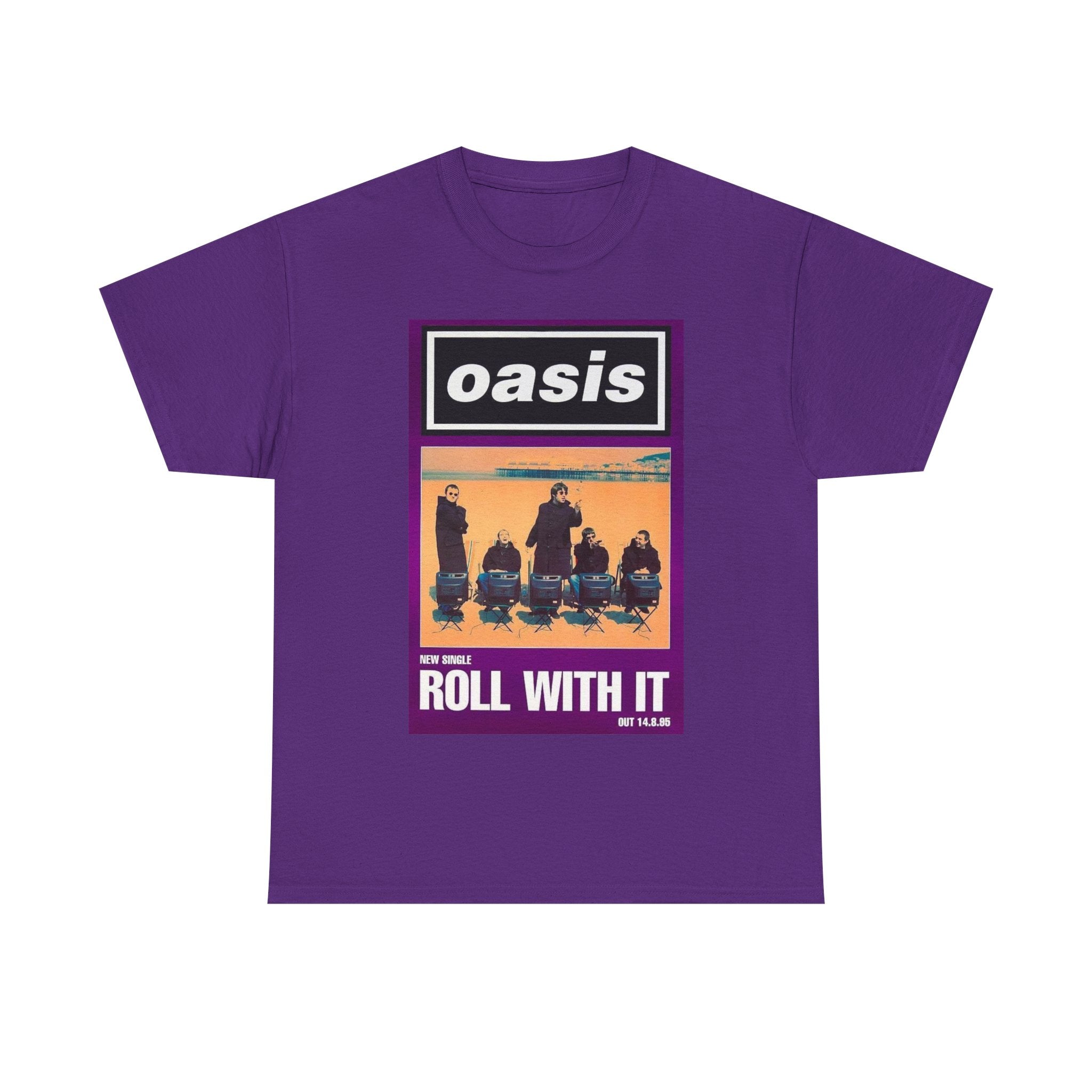 Oasis "Roll With It" Band Tee