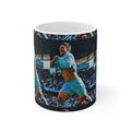 Manchester City Sergio Aguero 93:20 Celebration Ceramic Mug — Stadium Goal Moment, 11oz & 15oz