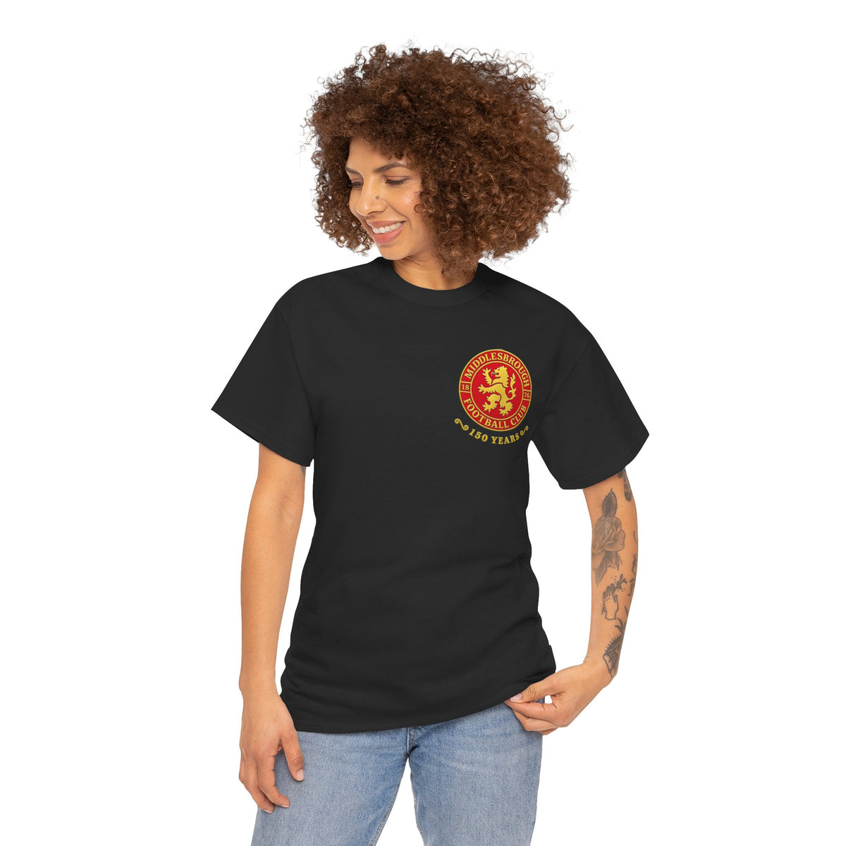 Middlesbrough 150th Crest Cotton T-Shirt