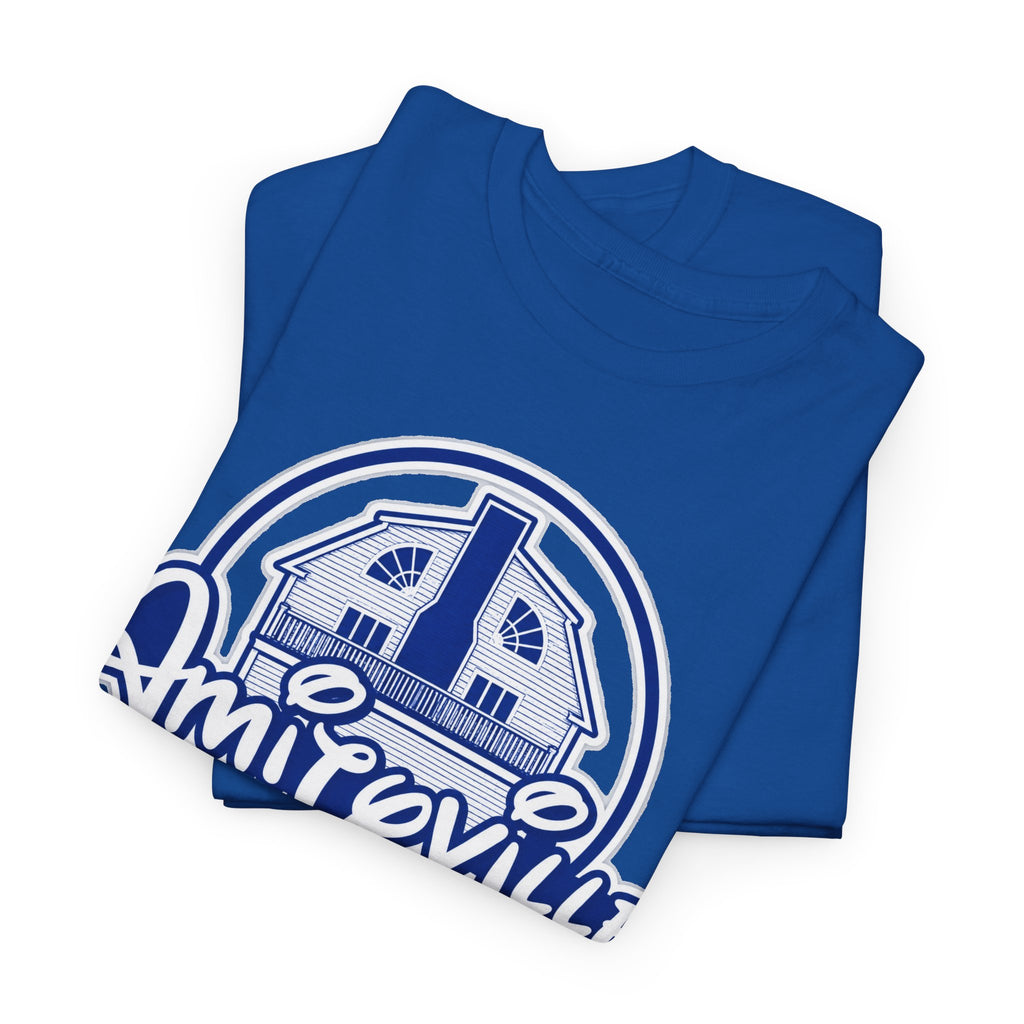 Amityville Horror Tee – "Amityville: The Scariest Place on Earth" Graphic Shirt