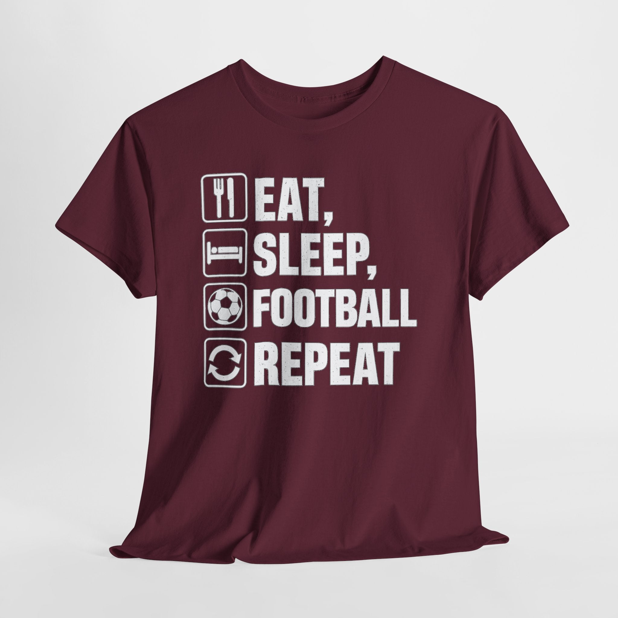 Football Eat Sleep Repeat T-Shirt