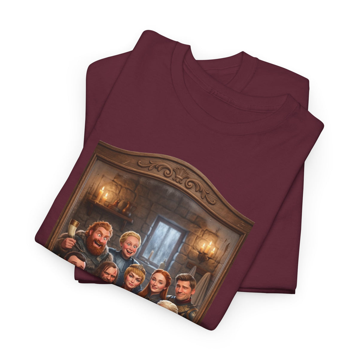 Game of Thrones Cast Portrait Inspired Cotton T-Shirt
