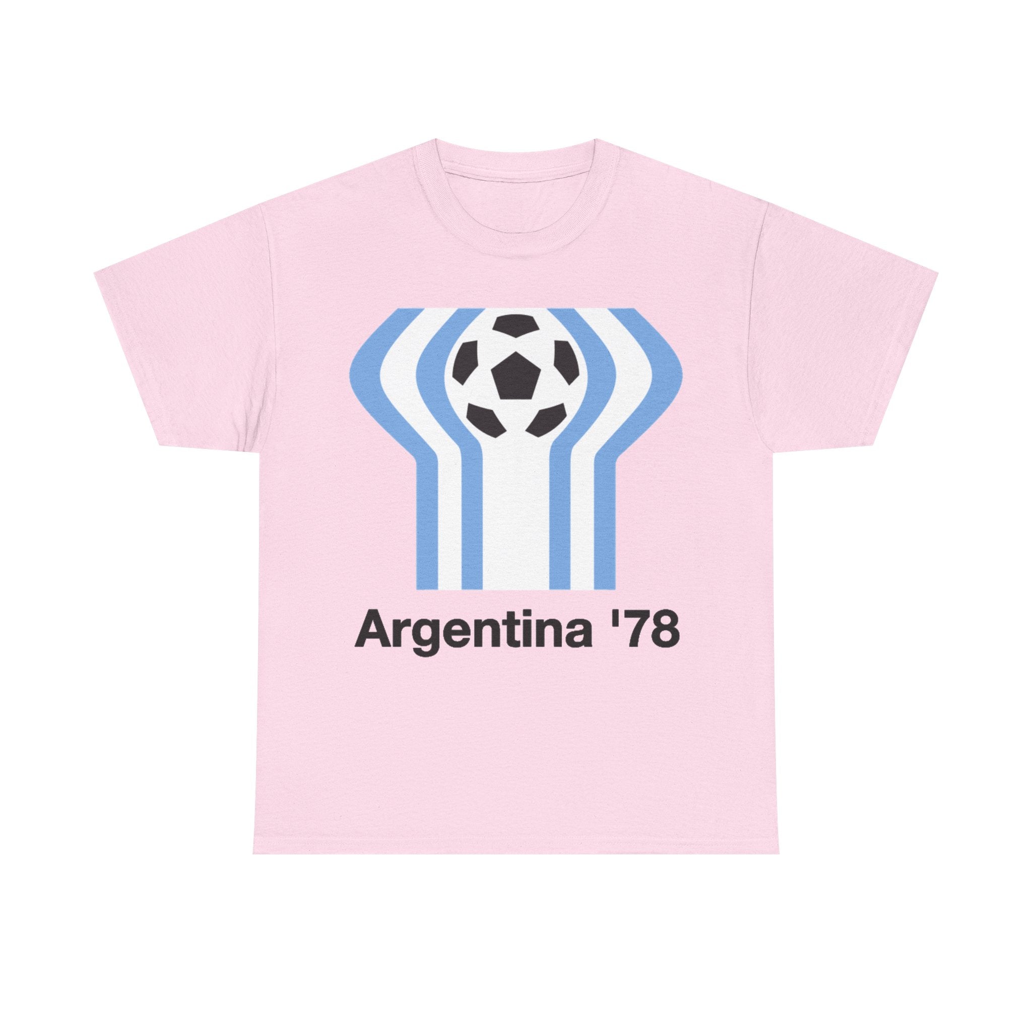 Argentina '78 Soccer T-Shirt — Retro World Cup Football Tee