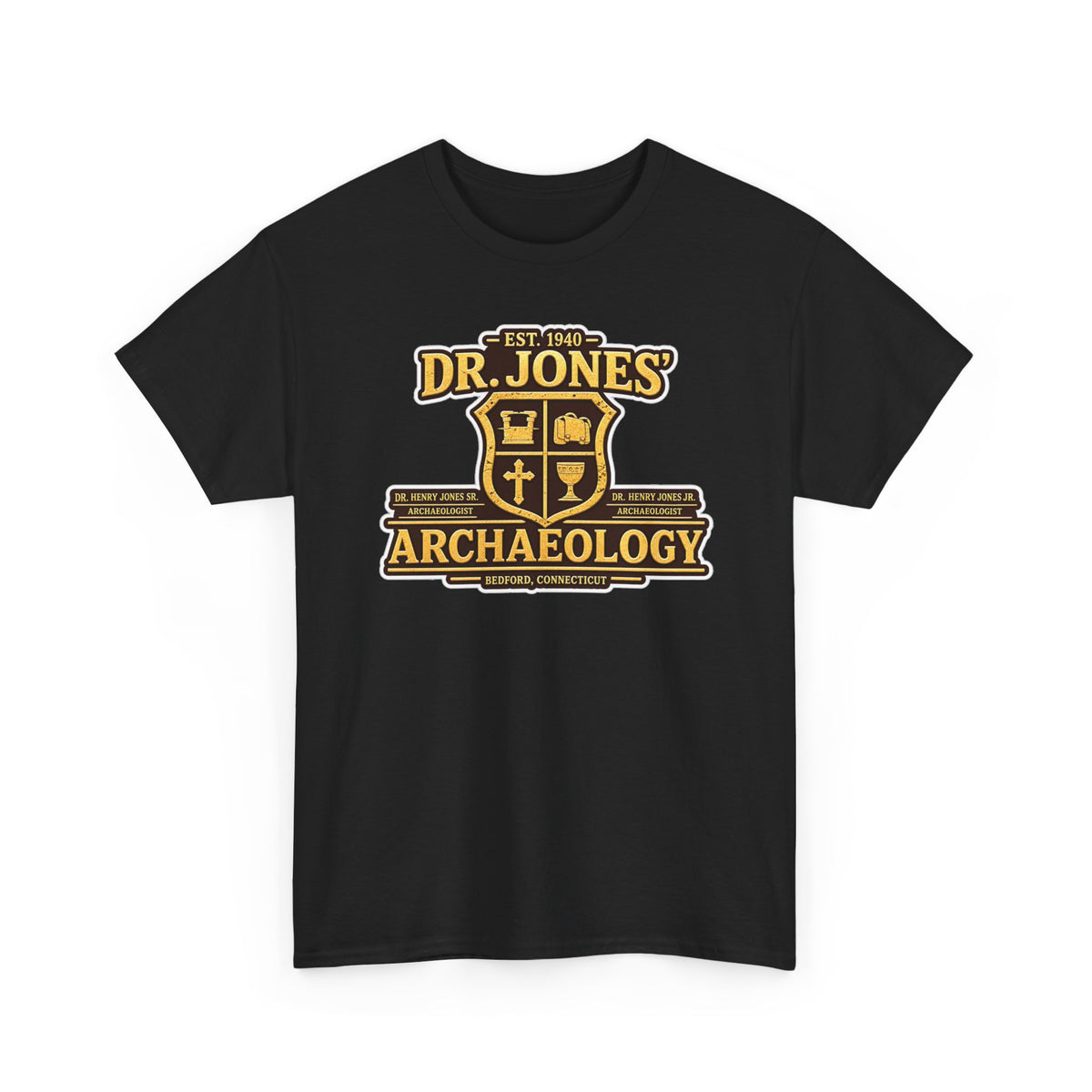 Dr. Jones Archaeology Vintage Adventure Cotton T-Shirt