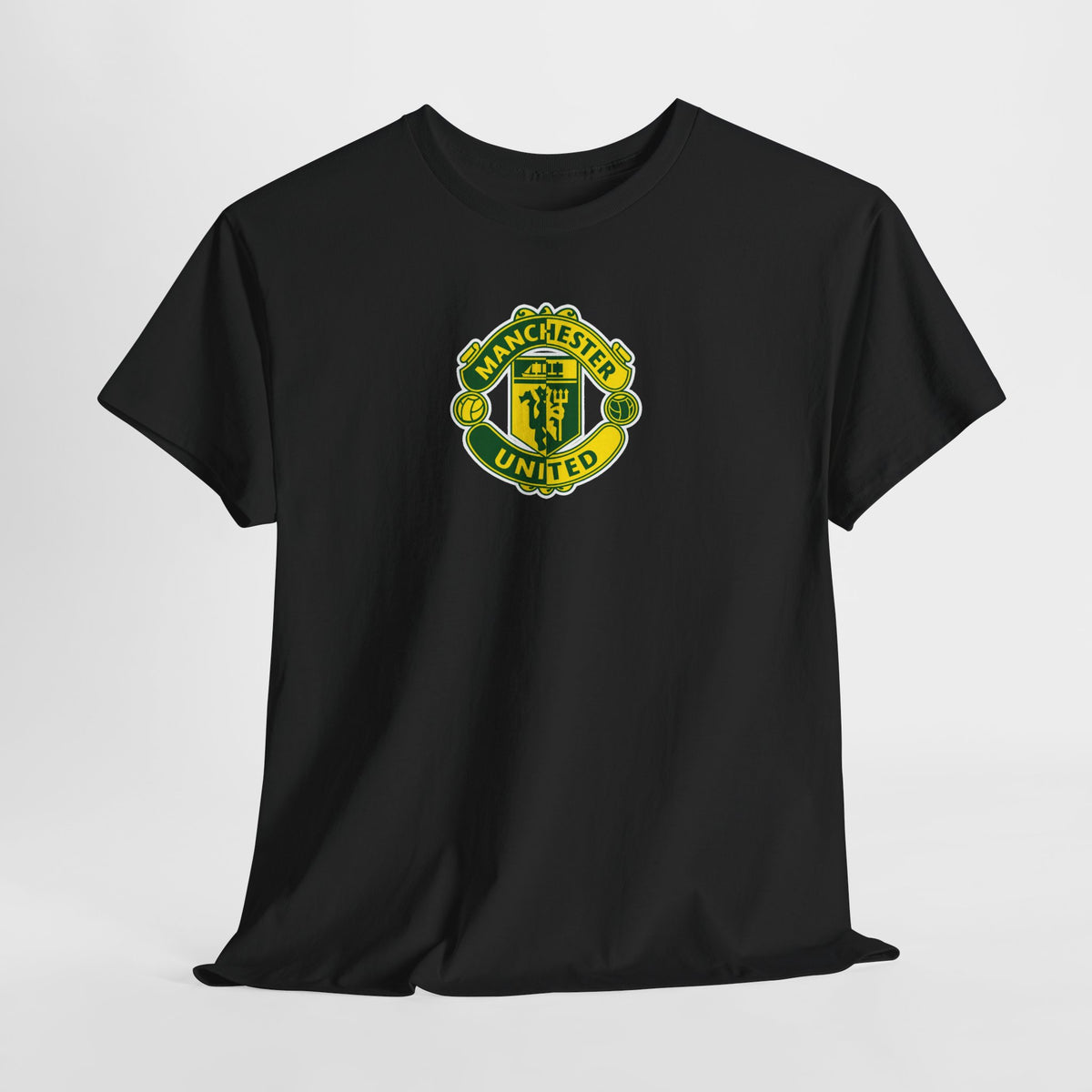Manchester United Retro Crest Cotton T-Shirt