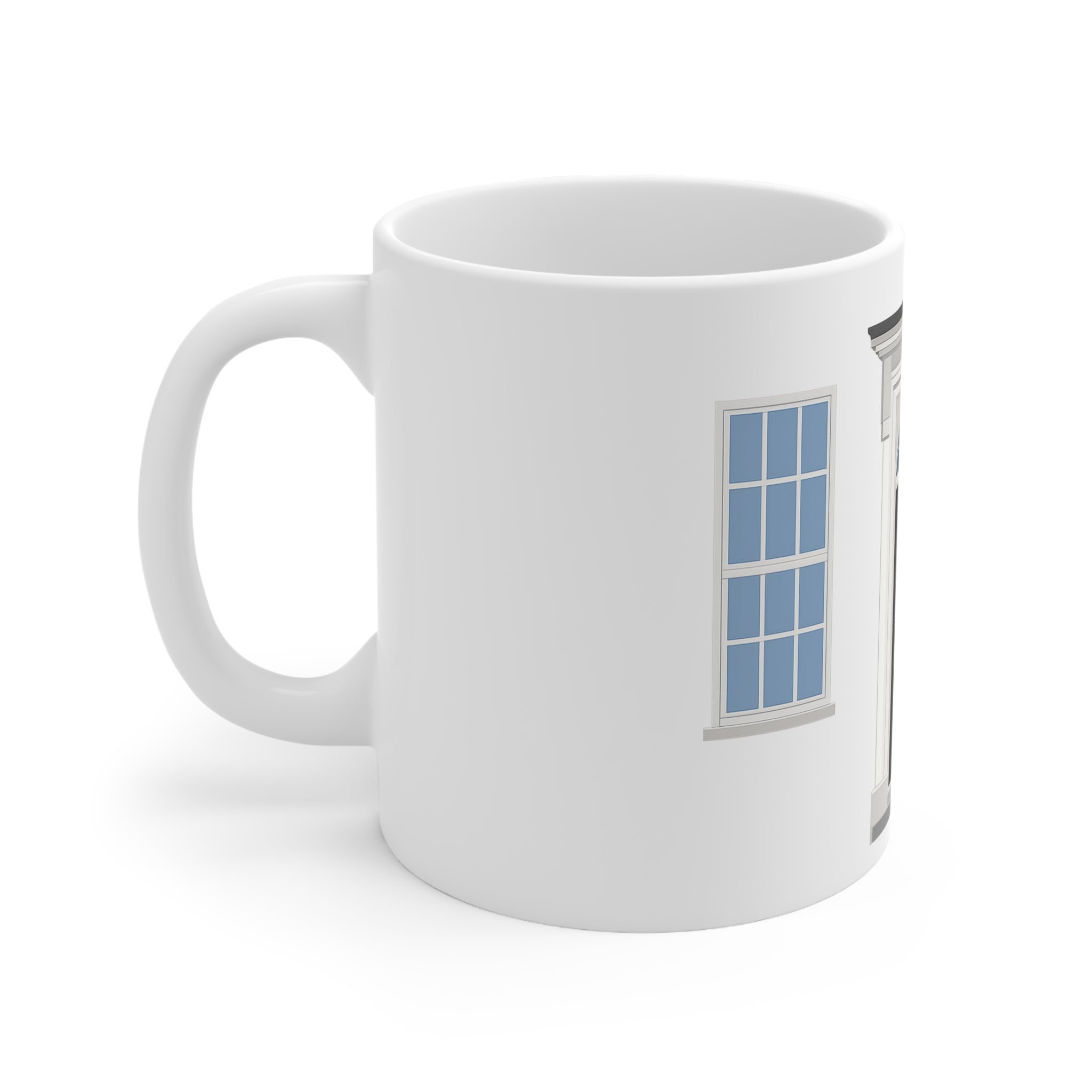 10 Downing Street Door Ceramic Coffee Mug — British Political Landmark 11oz/15oz