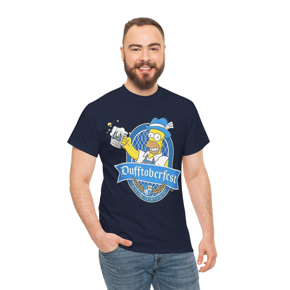 Dufftoberfest Beer Cotton T-Shirt / Tee