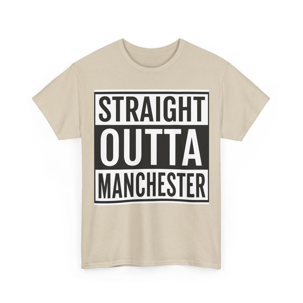 Straight Outta Manchester T-Shirt — Bold City Pride Tee
