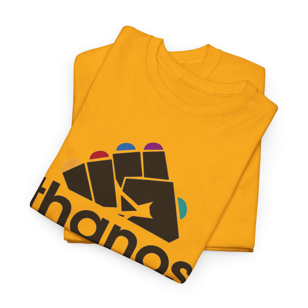 Thanos Logo Tee — Infinity Gauntlet Graphic T-Shirt