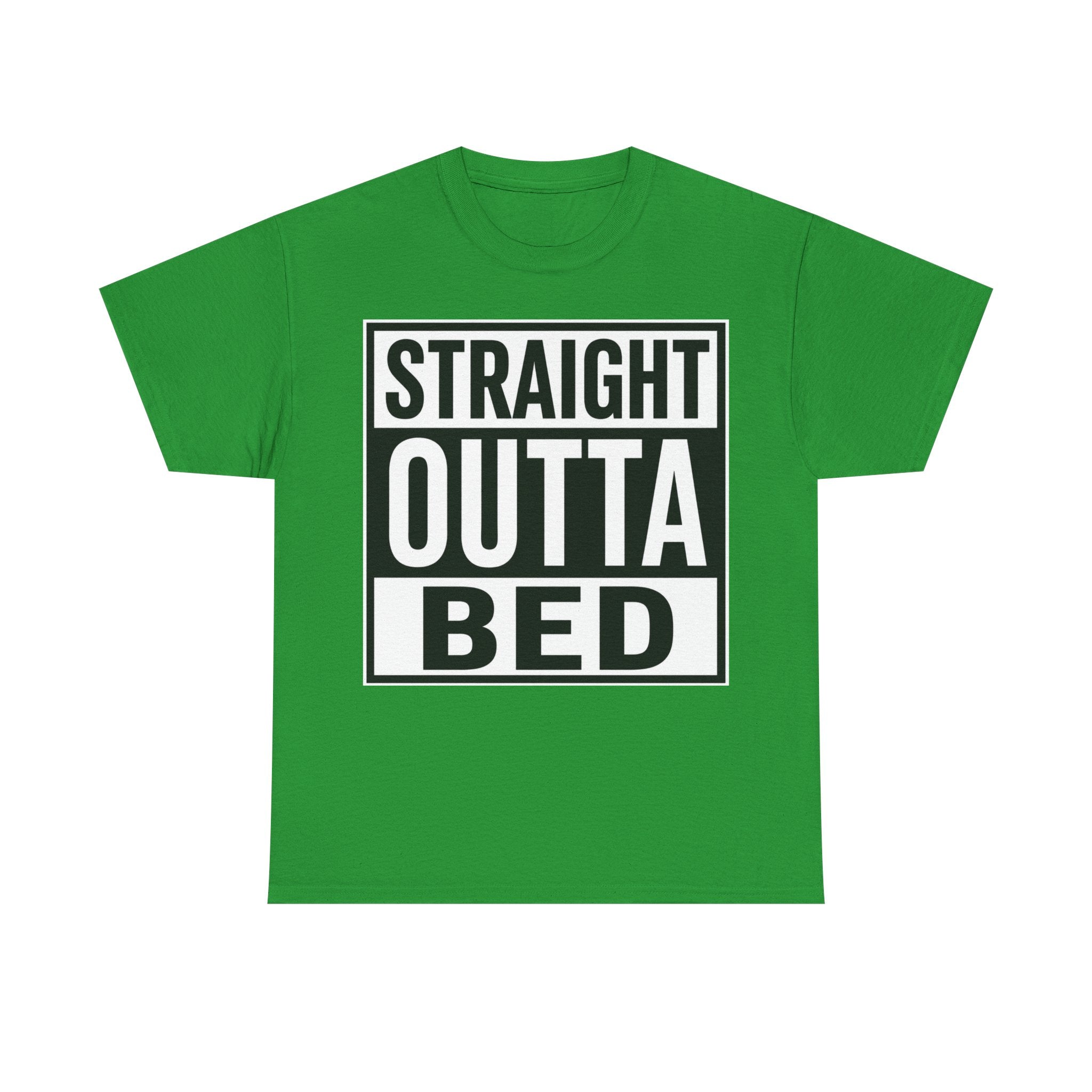 Straight Outta Bed T-Shirt — Funny Morning Graphic Tee