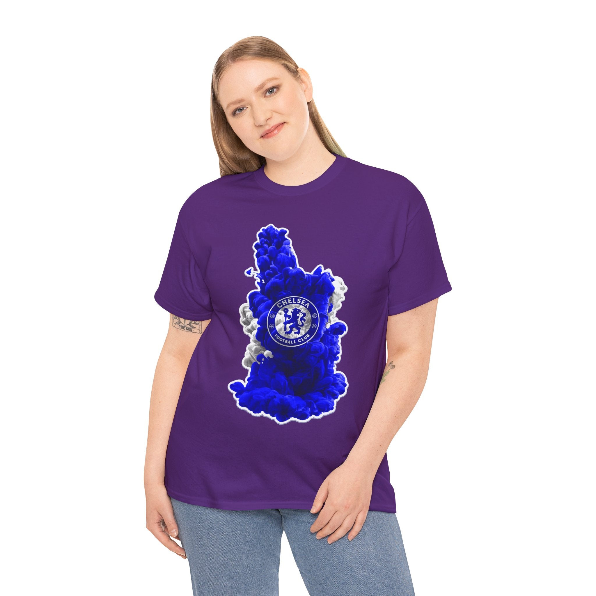 Chelsea FC Blue Ink Smoke T-Shirt