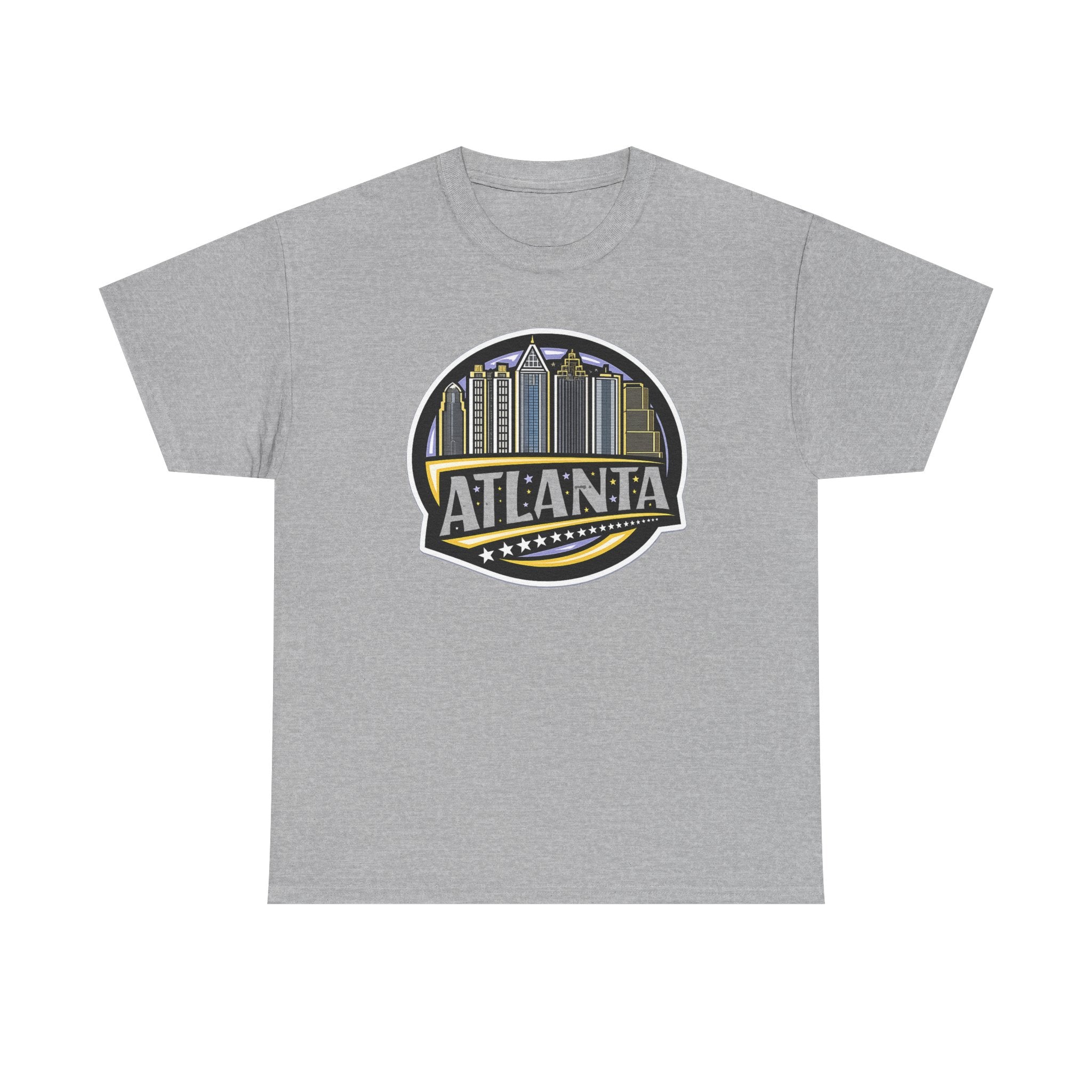 Atlanta Skyline Tee — Vintage City Badge Graphic T-Shirt