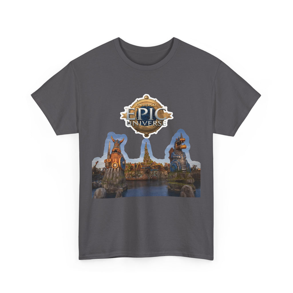 Epic Universe Theme Park T‑Shirt — Iconic Entrance Graphic Tee