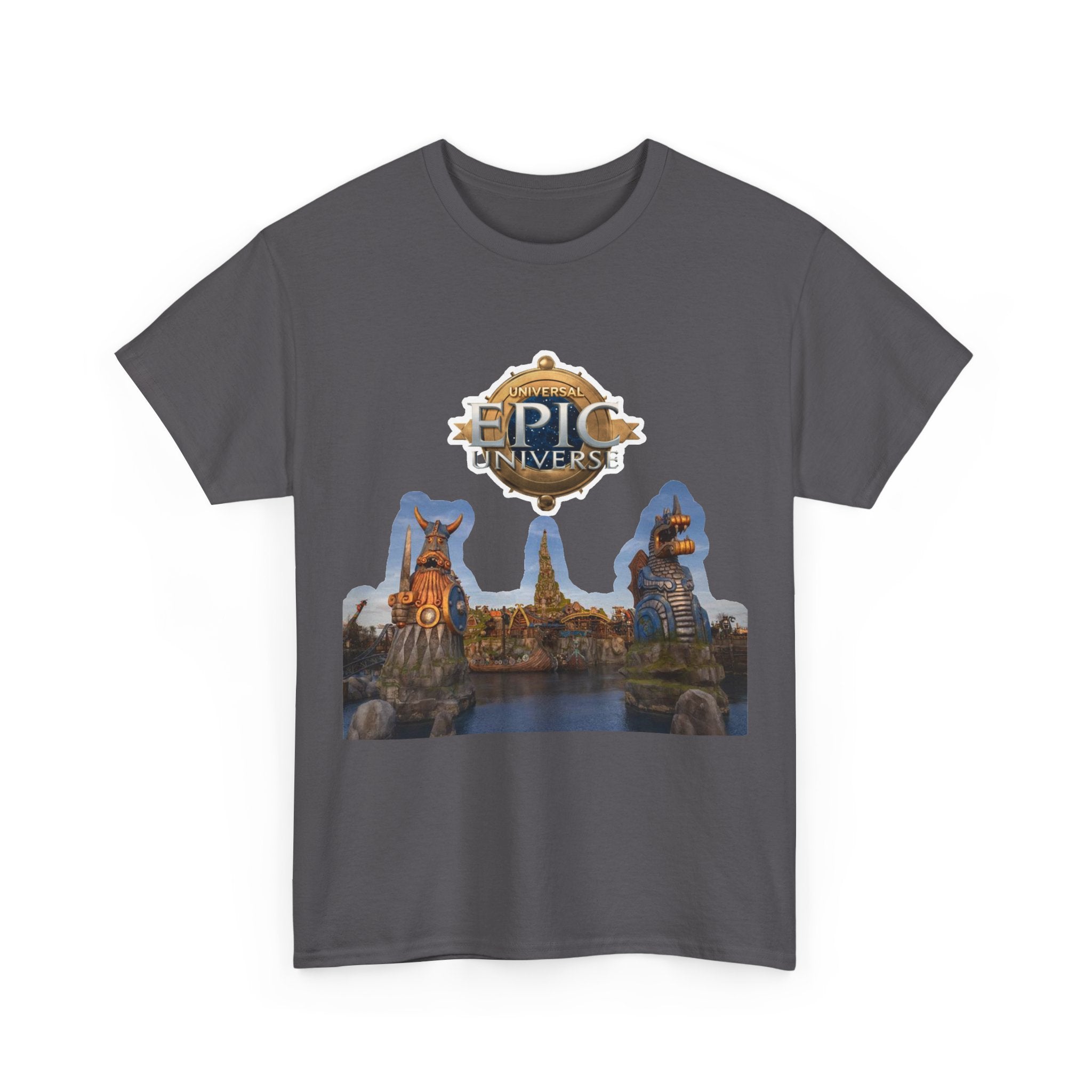 Epic Universe Theme Park T‑Shirt — Iconic Entrance Graphic Tee