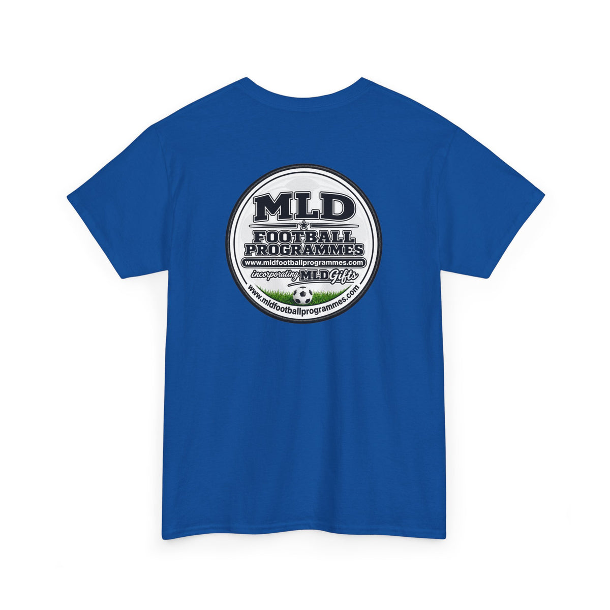 MLD Football Programmes Vintage Logo Cotton T-Shirt