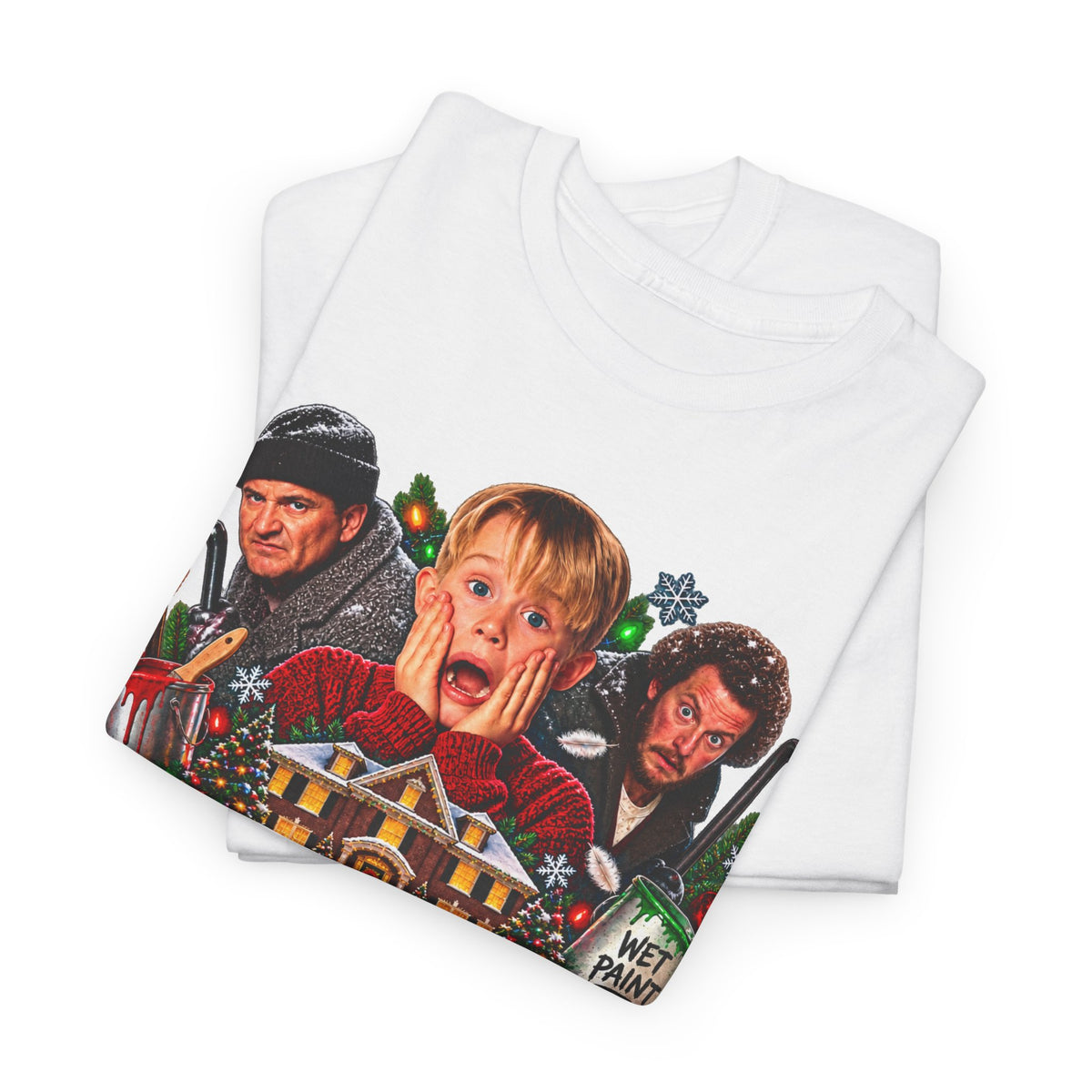 #Christmas Tee - "Merry Christmas Ya Filthy Animal" Home Alone Movie Holiday Shirt