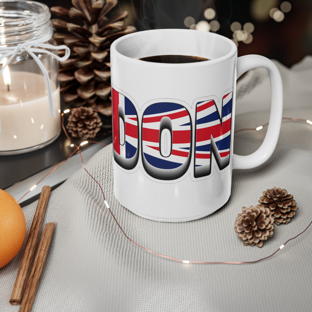 London Flag Ceramic Coffee Mug — Union Jack 11oz & 15oz