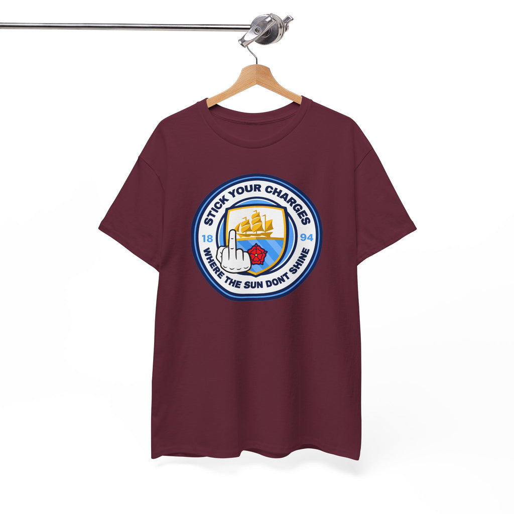 Manchester City "Stick Your Charger Where the Sun Don't Shine" Cotton t-shirt