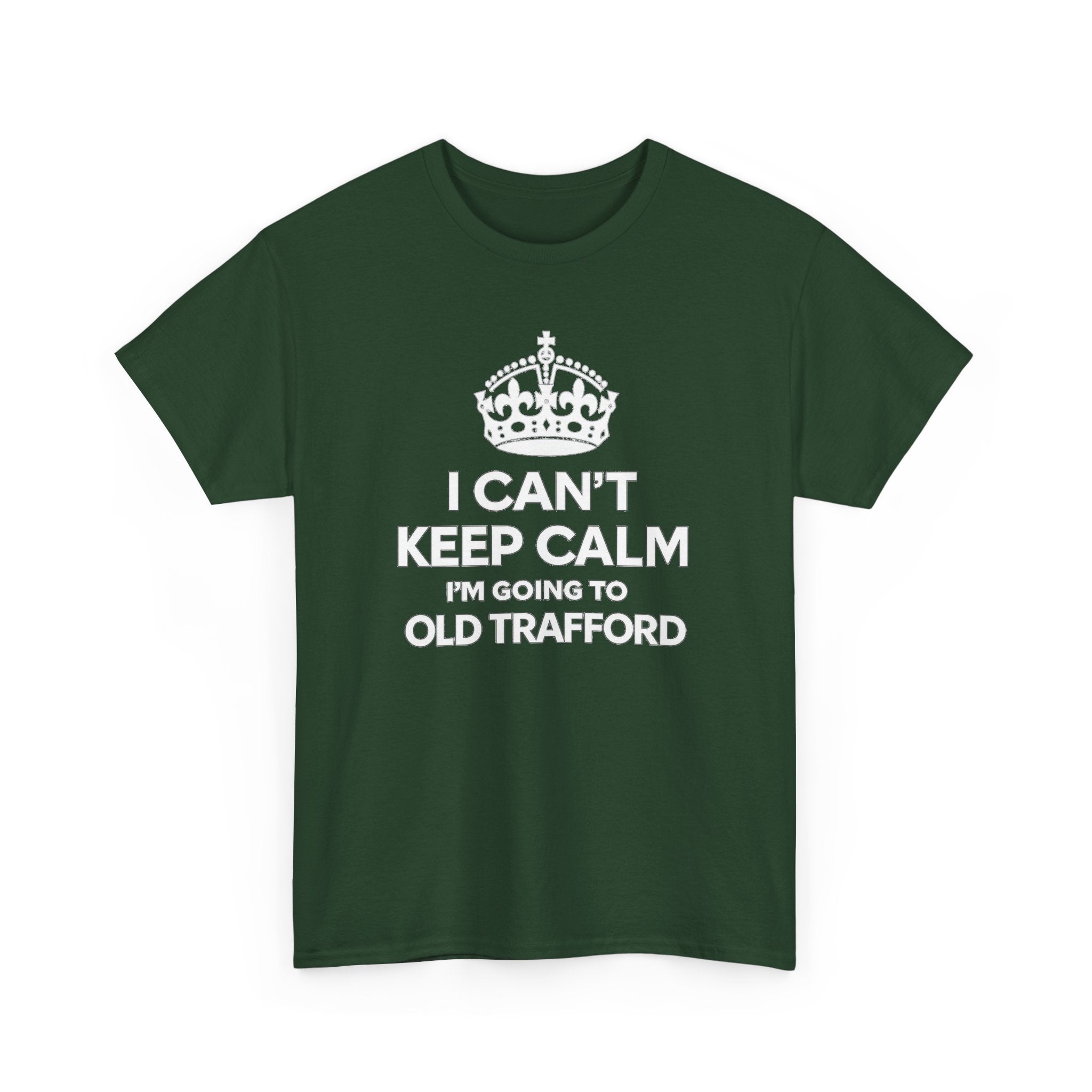 Old Trafford Football T‑Shirt — "I Can't Keep Calm I'm Going to Old Trafford" Fan Tee
