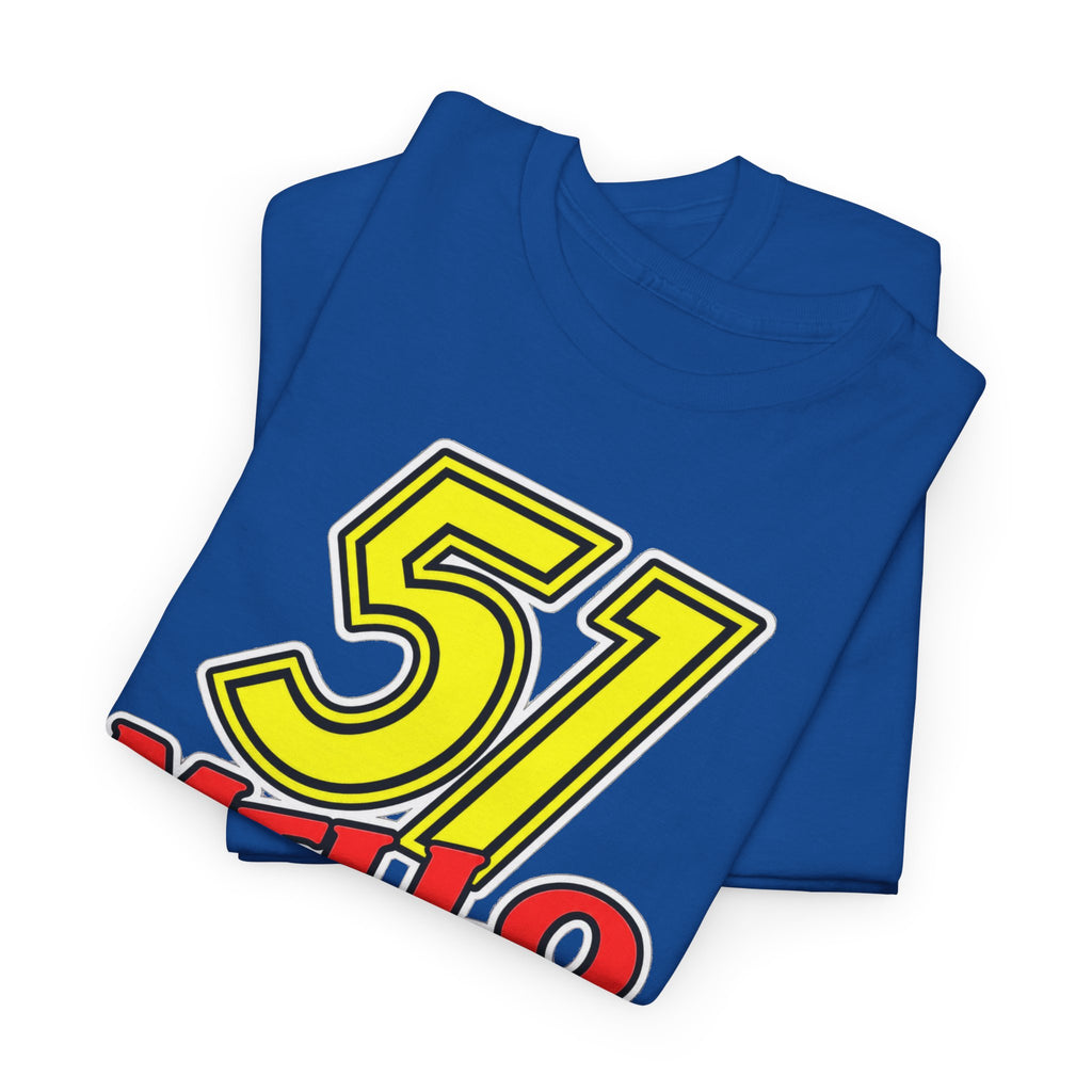 Days of Thunder Mello Yello '51' Graphic Tee — Cole Trickle Racing Shirt