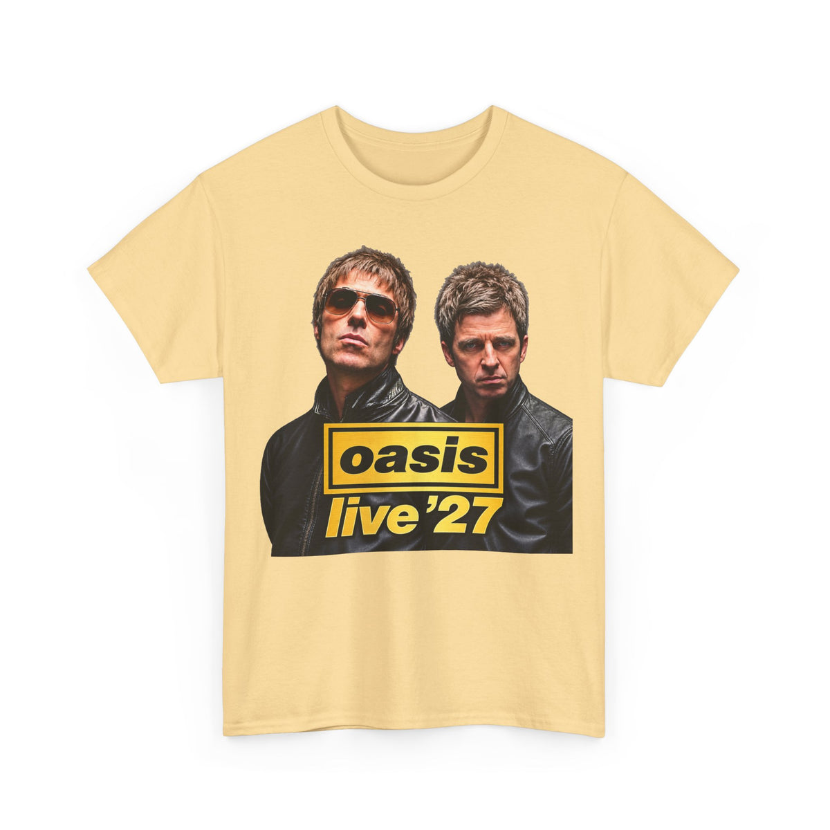 Oasis Live '27 Concert Inspired Cotton T-Shirt