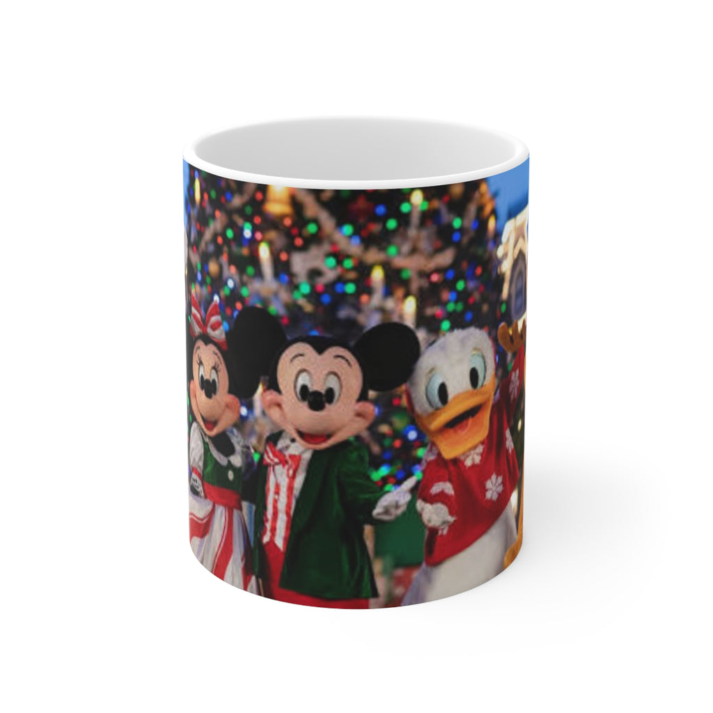 Disney Holiday Characters Ceramic Coffee Mug — 11oz & 15oz