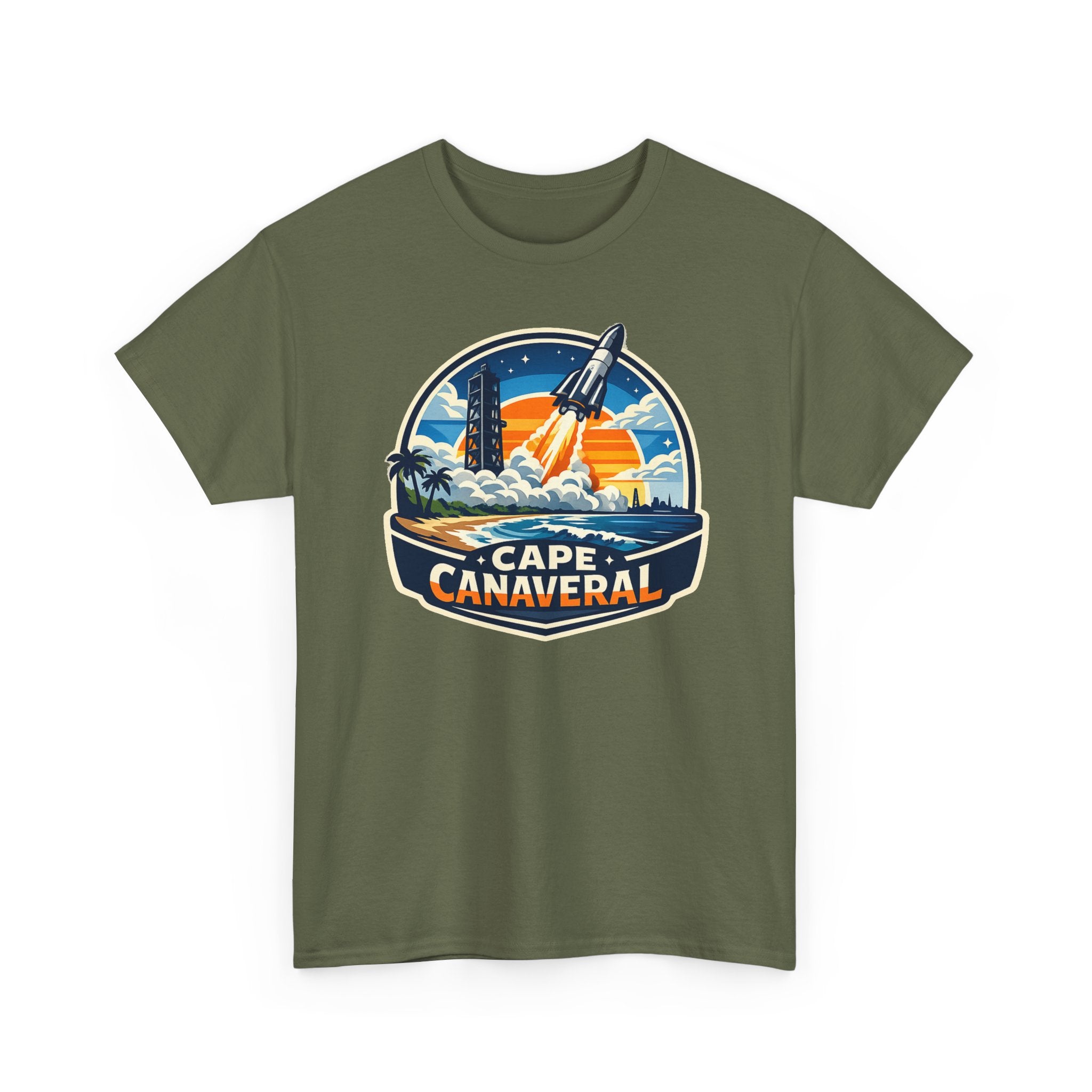 Cape Canaveral Rocket Launch T-Shirt