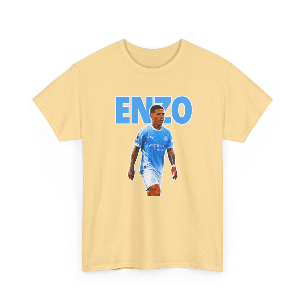 Enzo Fernandez Manchester City Inspired Cotton T-Shirt