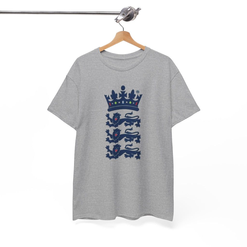 English Cricket T-Shirt — Vintage Cricket Crest Tee