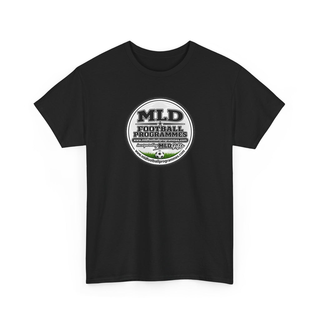 MLD Football Programmes Vintage Logo Cotton T-Shirt