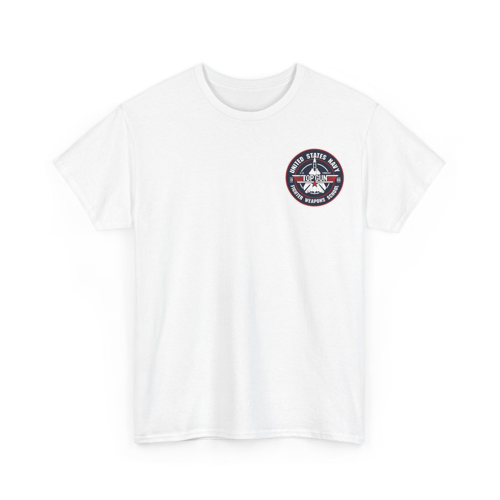 US Navy Top Gun School T-Shirt — 'High Speed' Vintage Cotton T-Shirt