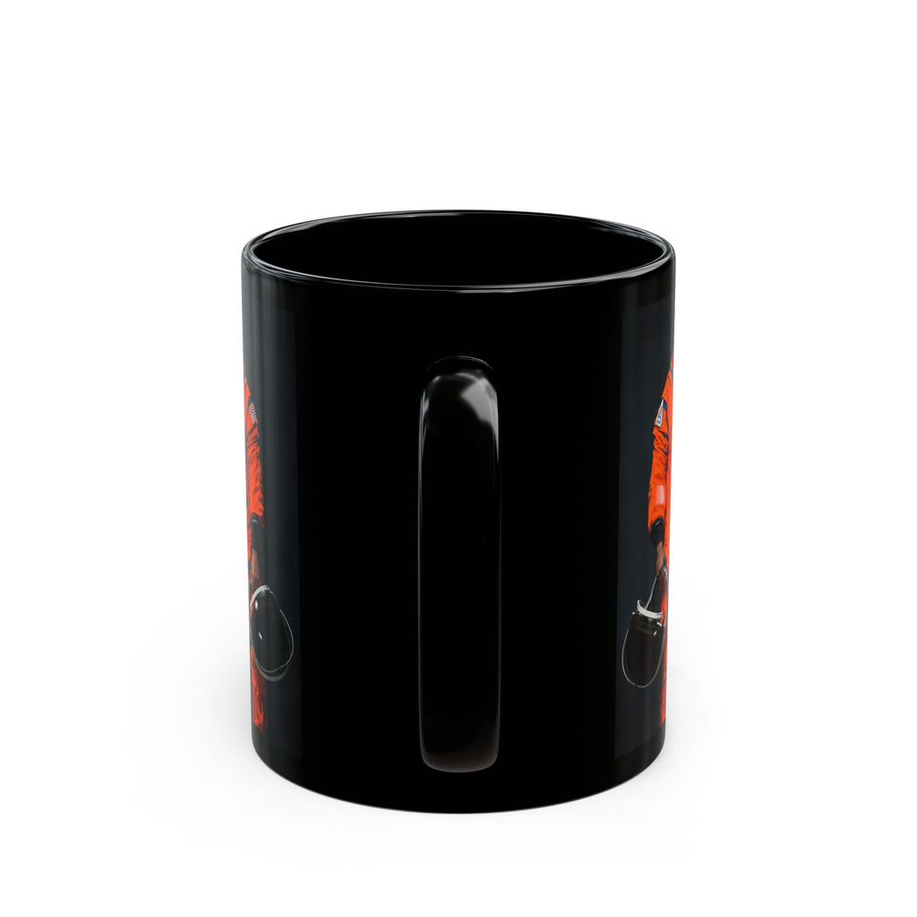 Artemis III Crew Photo Black Mug — Spaceflight Cosmonaut Portrait Coffee Cup (11oz/15oz)