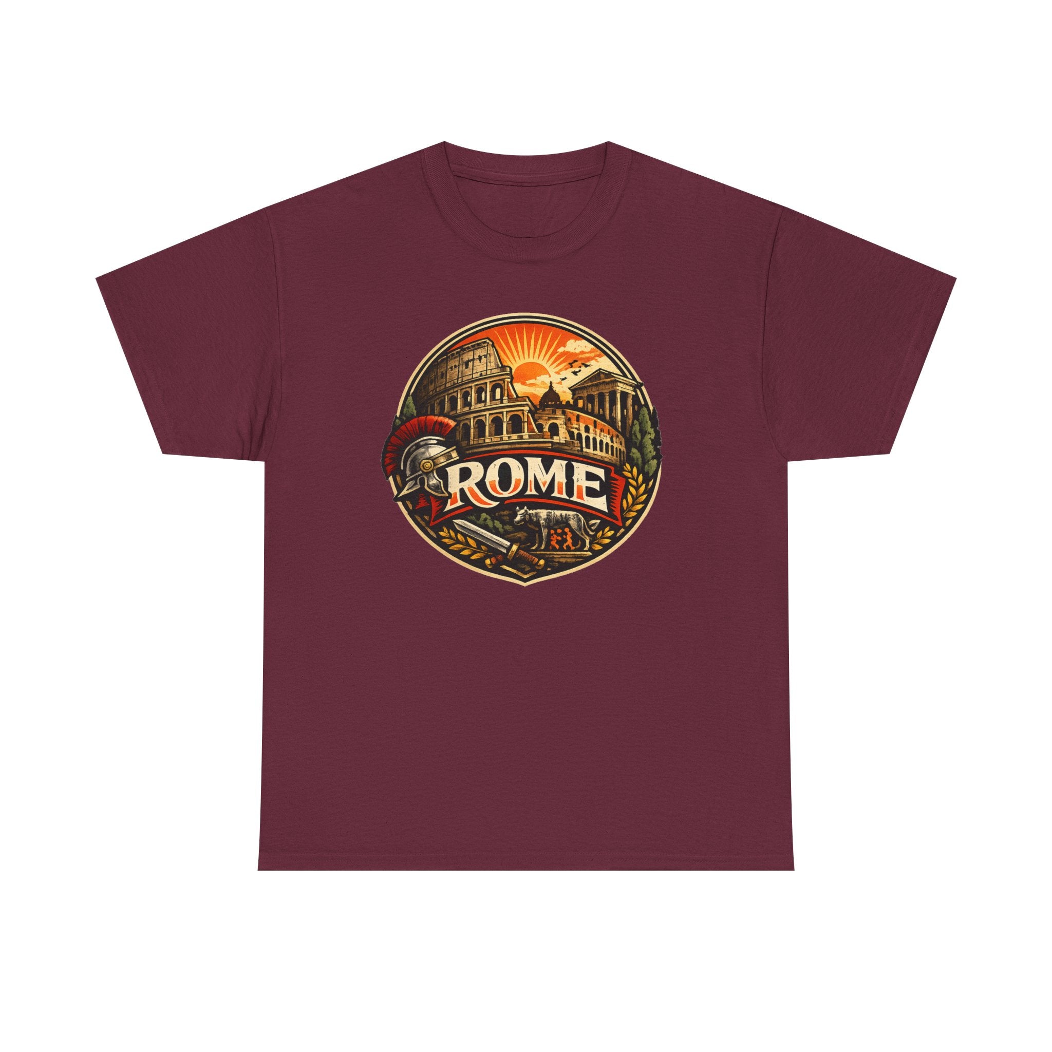 Rome Vintage Graphic Tee — Retro Italy Travel T-Shirt