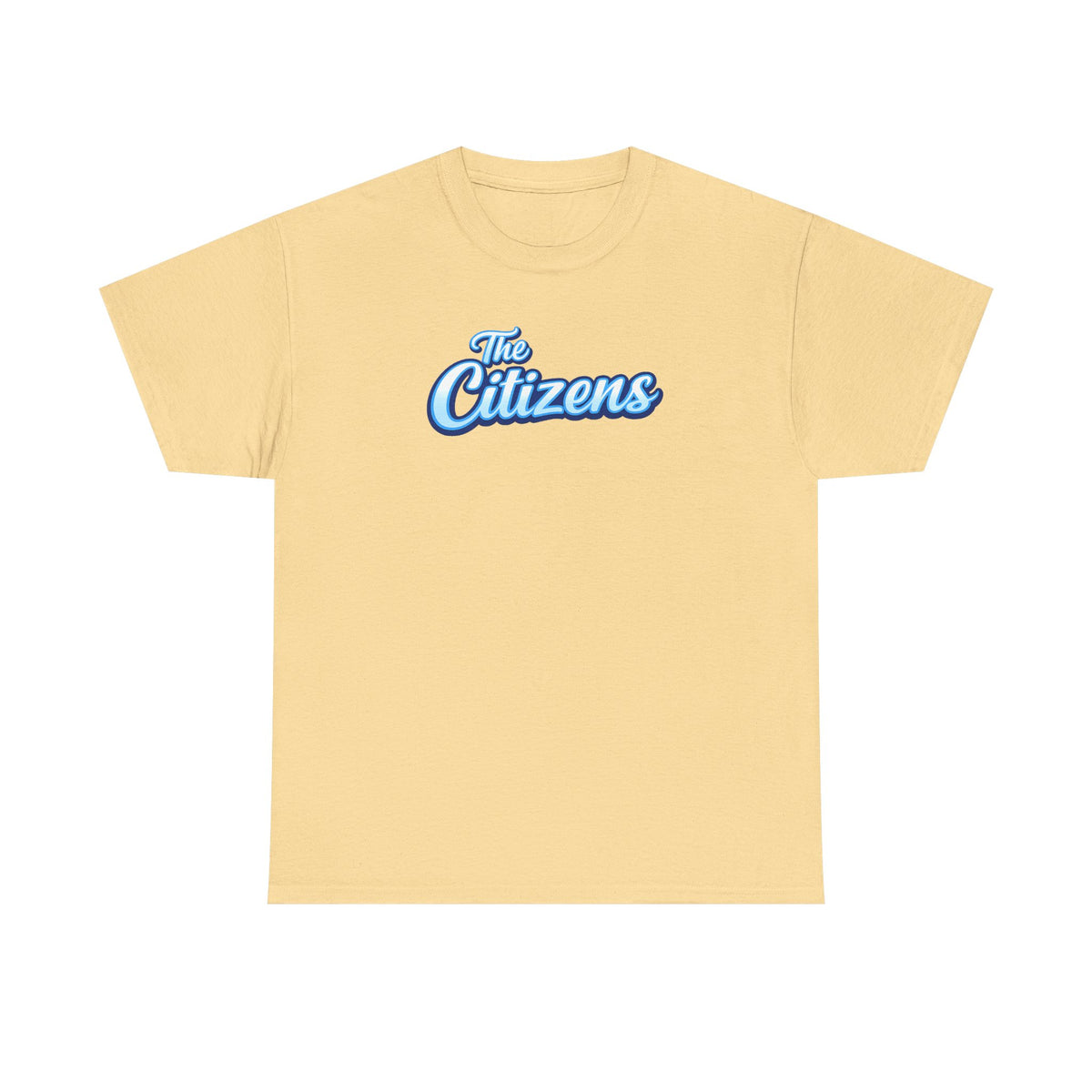 The Citizens Graphic Tee — Retro Script Logo T-Shirt