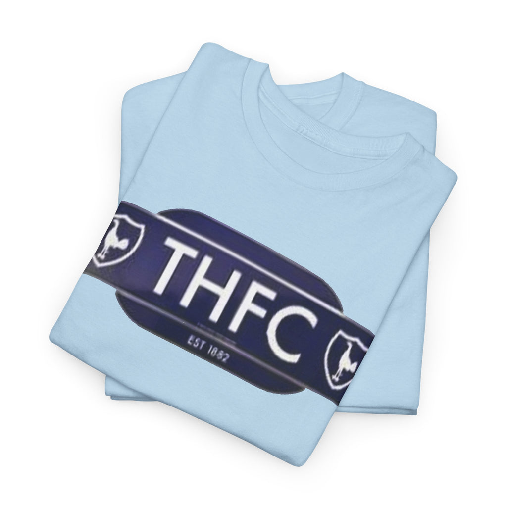 Tottenham Hotspur Railway Sign Tee — Tottenham Football Club Fan Shirt