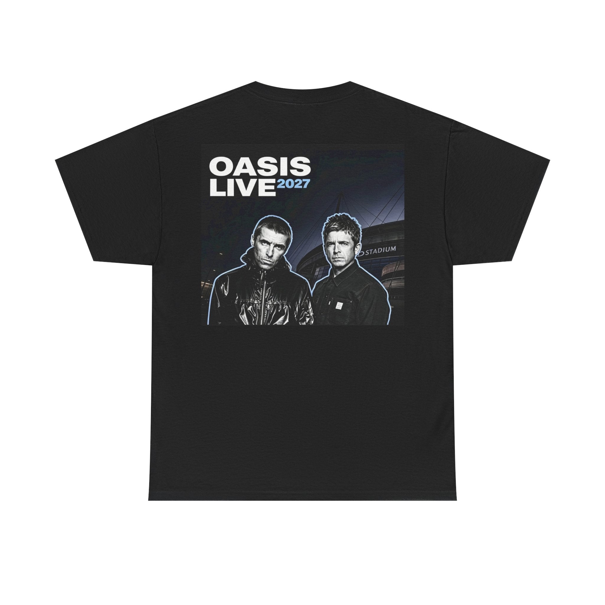Oasis Live 2027 Band Tee — Retro Rock Concert T-Shirt