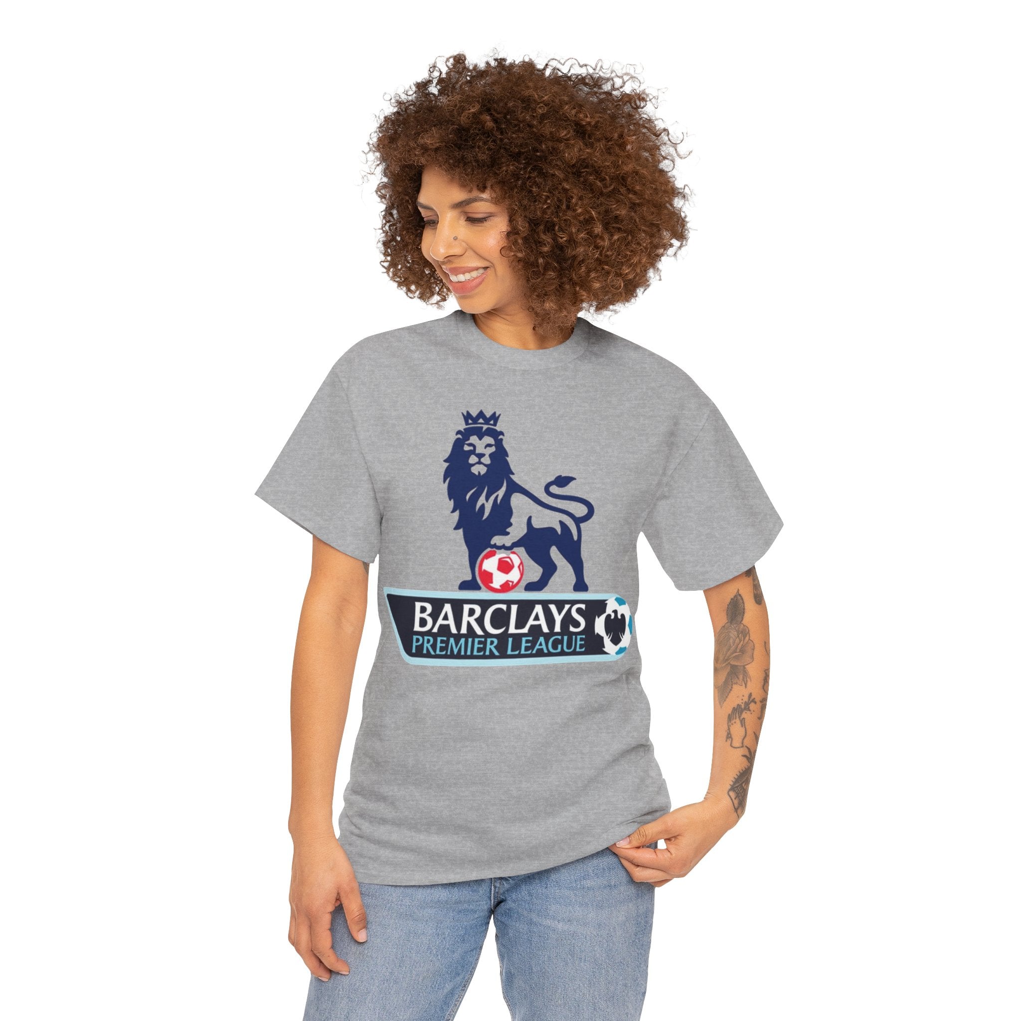 Premier League Lion Tee — Barclays Football Fan Shirt