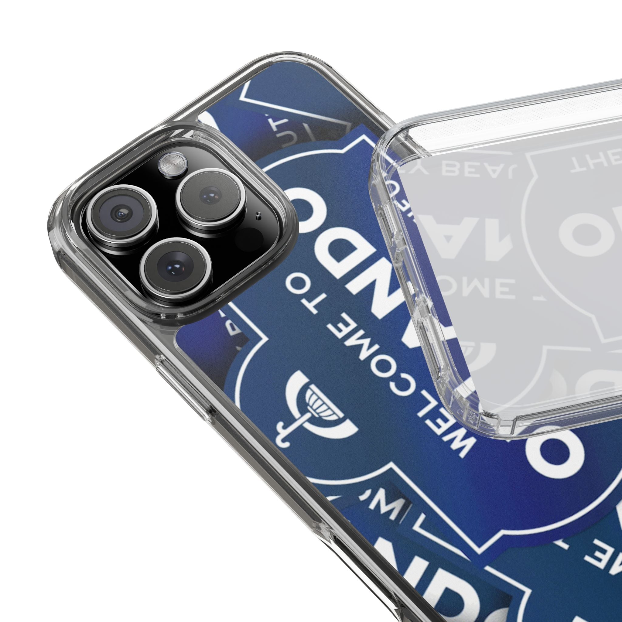 Orlando Clear Phone Case — "Welcome to Orlando" City Sign Design