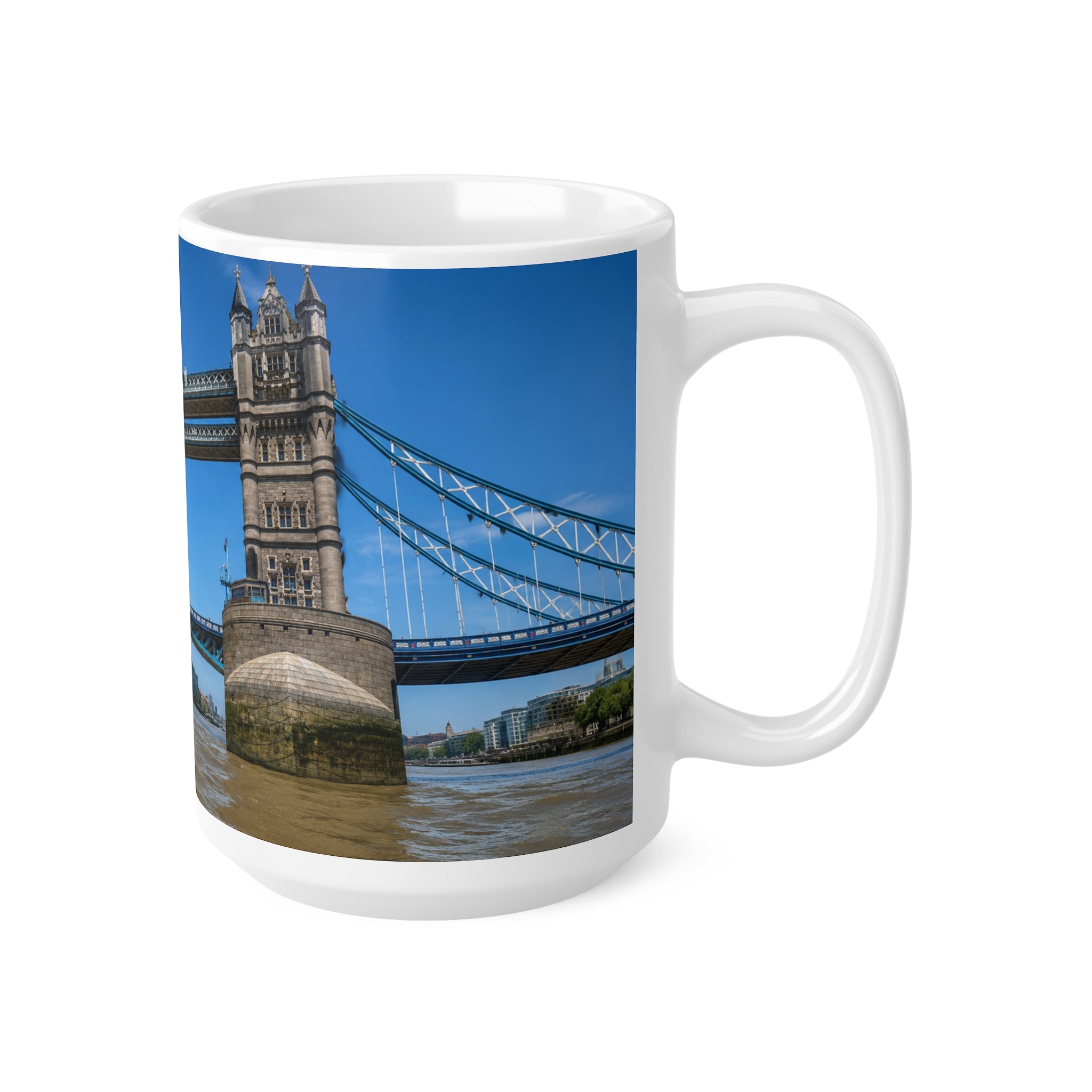 London Tower Bridge Photo Ceramic Coffee Mug — 11oz & 15oz