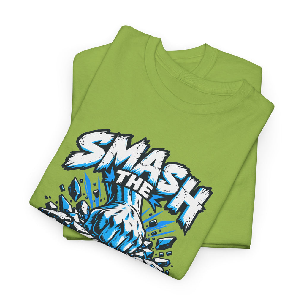Smash the Red Cartel Unisex Heavy Cotton T-Shirt / Tee