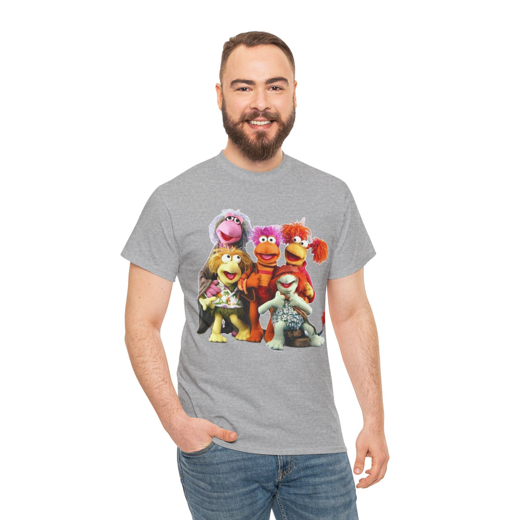 Fraggle Rock Characters T-Shirt — Vintage 80s Kids TV Crew Tee