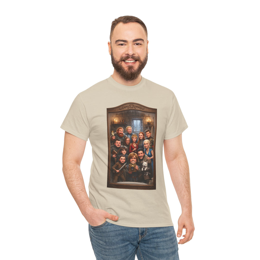 Game of Thrones Cast Portrait Inspired Cotton T-Shirt