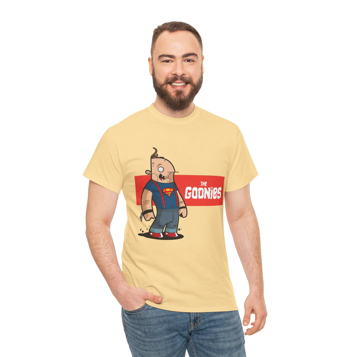The Goonies Inspired Character Tee — Cartoon Sloth Graphic T‑Shirt