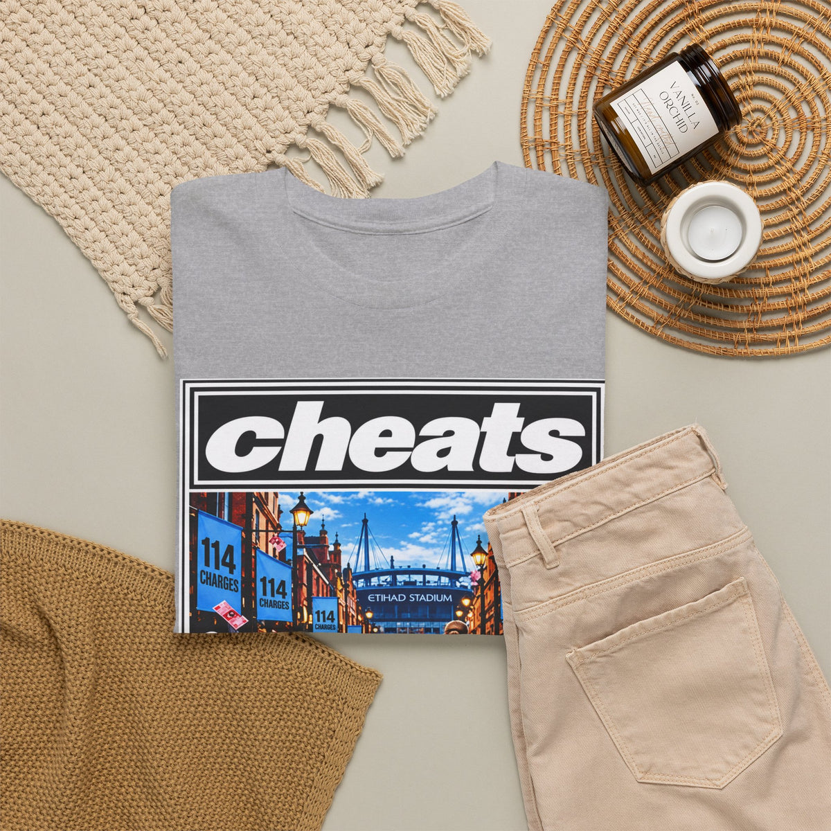 Cheats “What’s the Story? Tainted Glory?” Sports Graphic Cotton T-Shirt